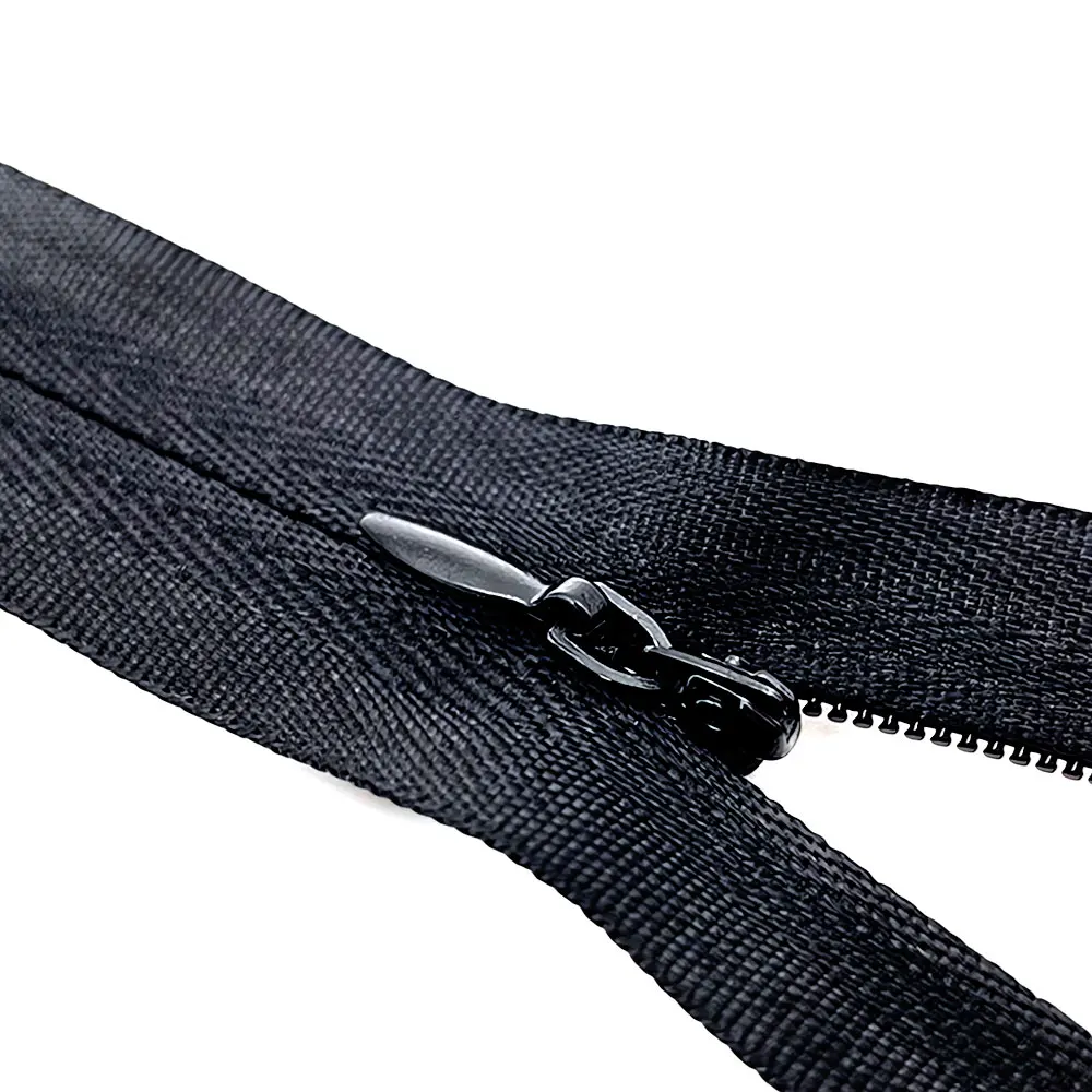 Multi Color Invisible Zip Hidden Zipper Custom Length Woven Tape and Lace Tape Invisible Zipper for Dress