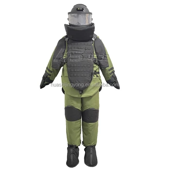 Зеленый Костюм Eod Взрывозащищенная Одежда Наружная Защита От Мин И ...