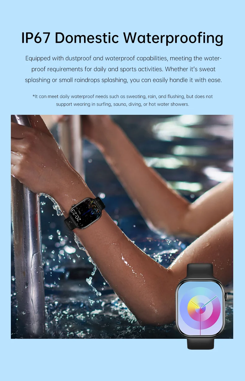 GS9 max Smart Bracelet NFC Waterproof Ip68 Sport Smart Watch