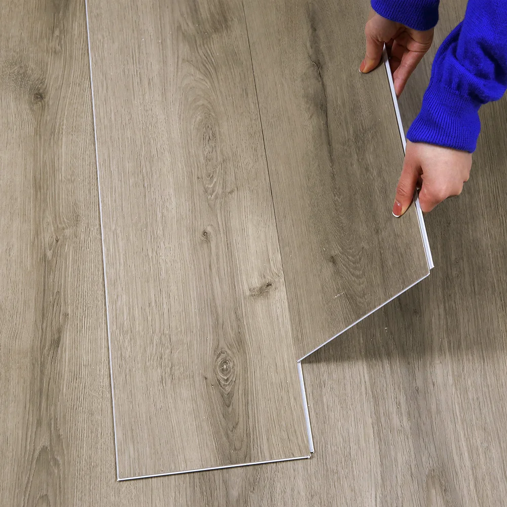 5mm Waterproof Interlocking SPC Flooring 4mm Vinyl Virgin Material Marble Rigid Core Hybrid Flooring Spc Click Floor