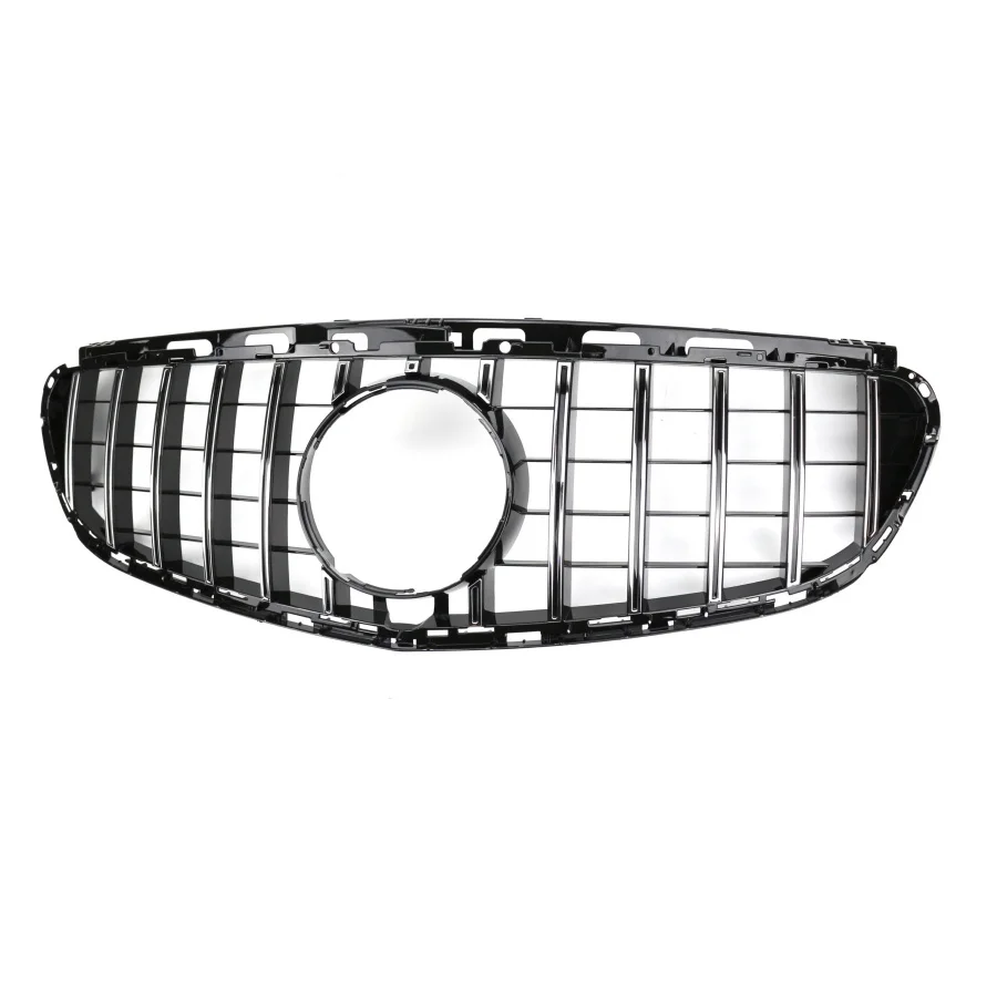 product tiypeor car front gt grill for mercedes benz e class w212 2014   2016 silver grille-9