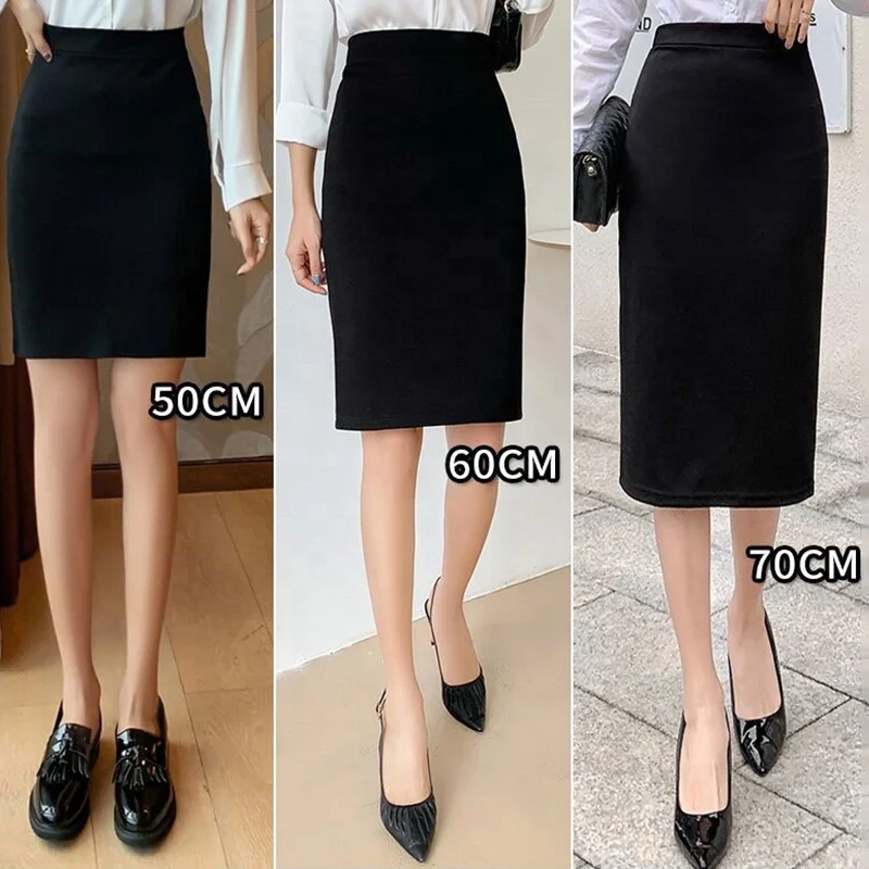 Womens Stretch Work Skirts Professional Business Outfits