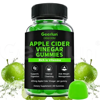 Wholesale Apple Cider Vinegar Gummies Weight Loss Dietary Supplement Beet Root Pomegranate ACV Slimming Gummy Candy