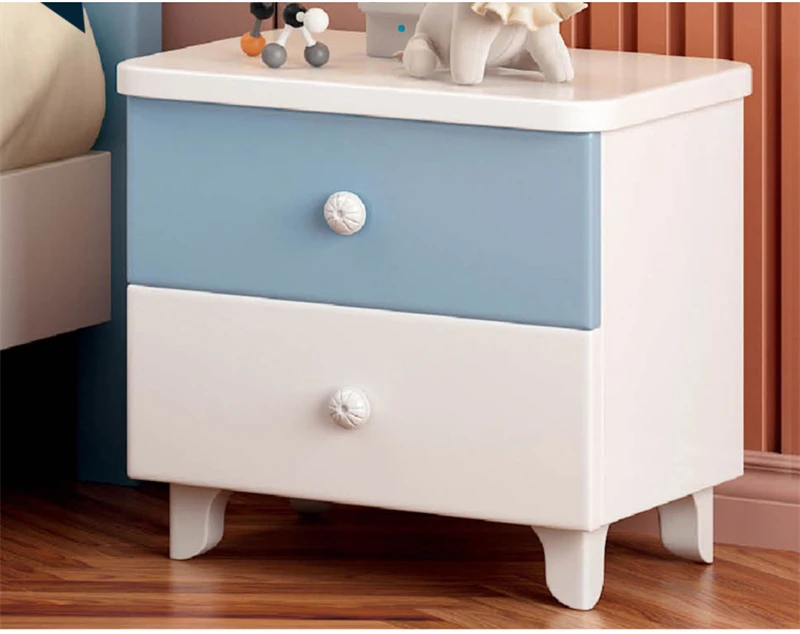 Factory Outlet American Simple Luxurious Style Wooden Double Bed for Bedroom Furniture