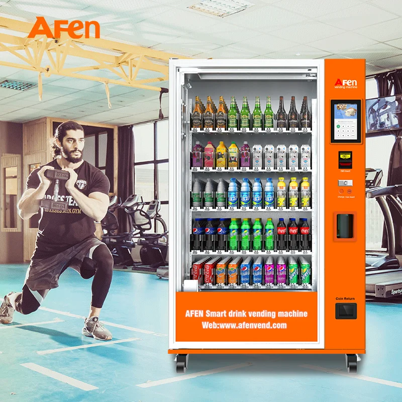 AFEN Wending Machine New Arrival Vending Machines Glass Bottle Drink Vending Machine for Sale