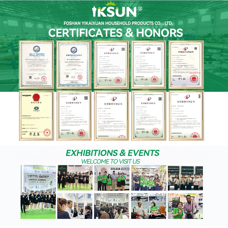 IKSUN Curtain Conjoined Double Tracks Ceiling Wall Mounting Heavy Duty Curtain Rails for Living Room Bedroom Room Divider