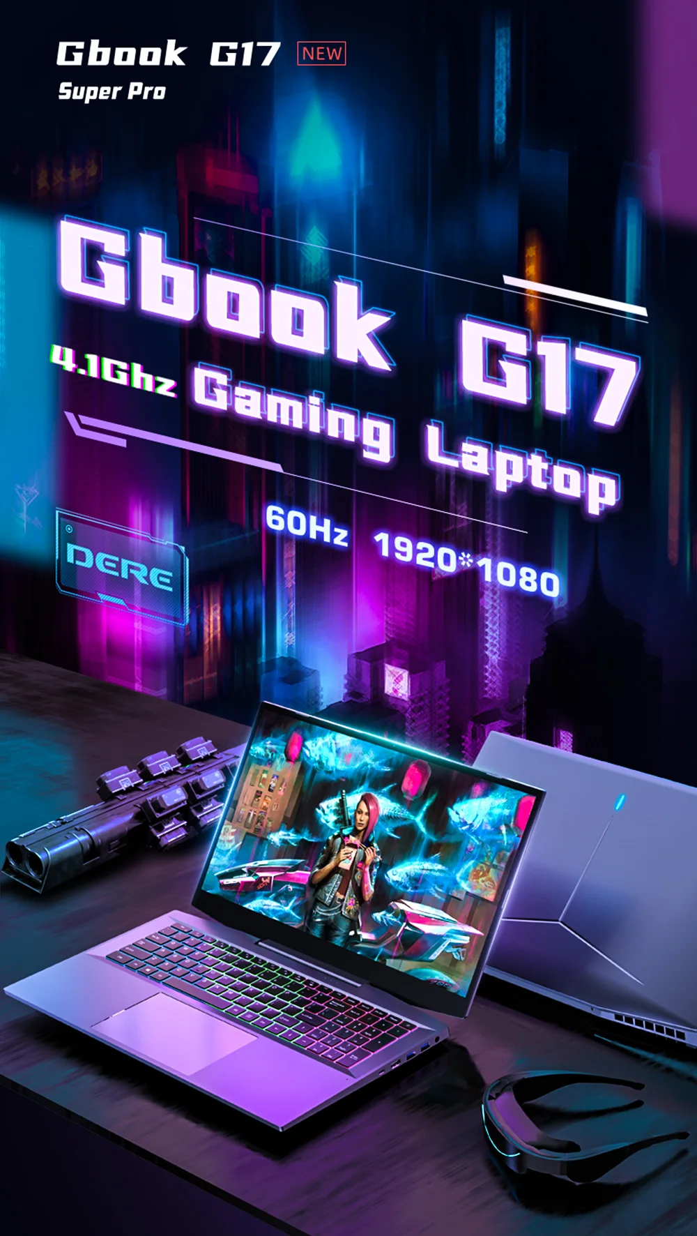Portable Laptop Dere R9 Pro Notebook Price Gaming Laptop Dere R9