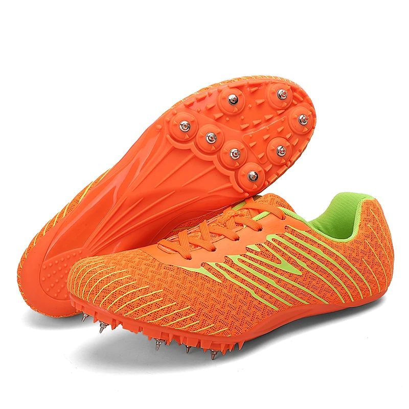 Middle Distance Spikes Track and Field Male Female Students Running Long Jump Sports Racing Shoes 36-45