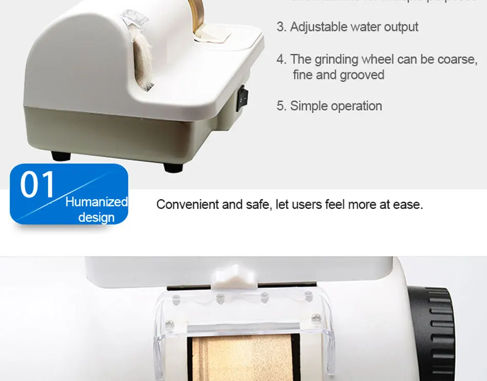 LY-5D-35WV Hand Lens Edging Polishing Machine Optical Manual Grinder Polisher
