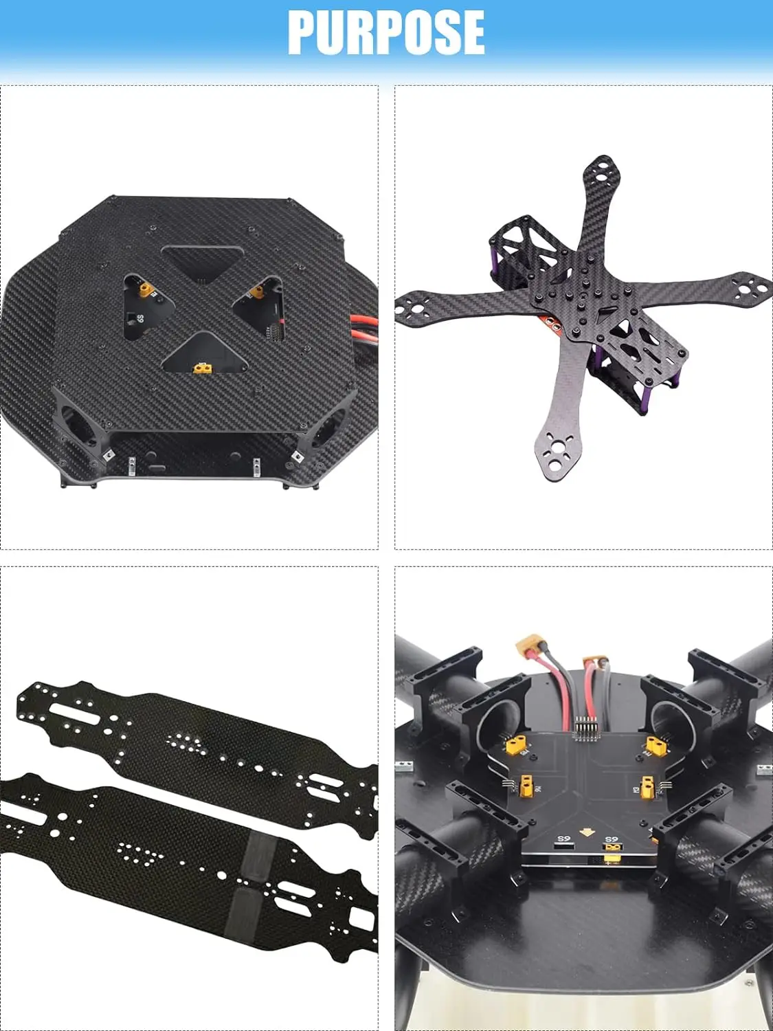 Carbon Fiber Board Plate Available in 0.5mm 1mm 1.5mm 2mm 2.5mm 3mm 4mm  3K Glossy Surface Carbon Fiber Plate Customized Size details