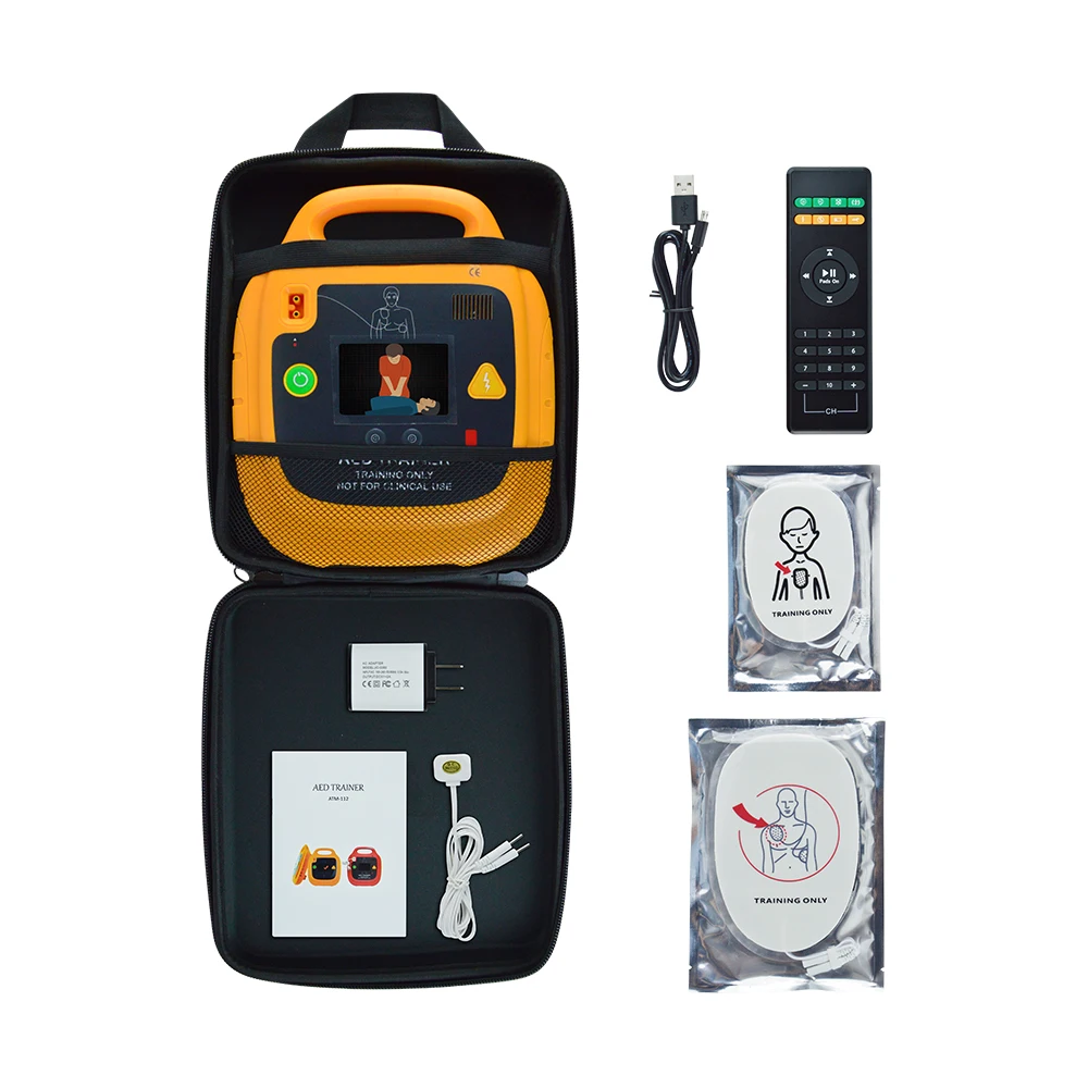 CPR Machine Cardiac Automated External Defibrillator AED Trainer