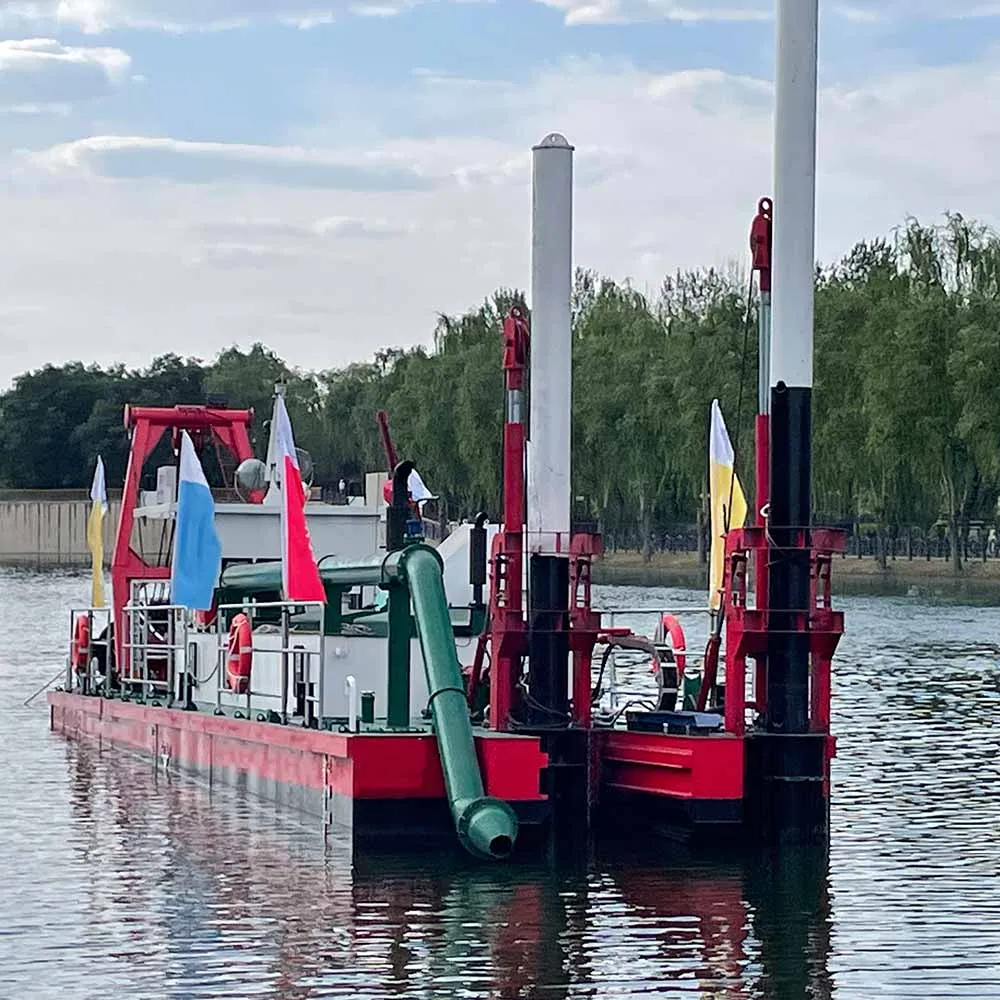 ETERNE Machinery Cutter Dredger Efficient Sand Dredging Machine with Core Pump Engine Motor Components