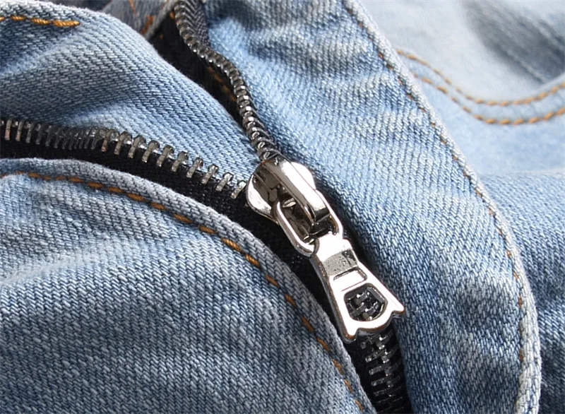 Wholesale Custom Fashion Designer Ripped Star Men's Jeans Pants for Men Star Patched Jeans