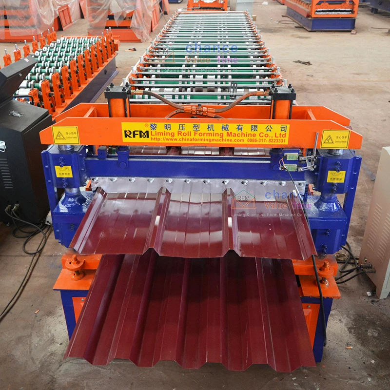 Liming Easy to Clean and Maintain Reduces Post Repair Costs Corrugated Sheets Roofing Machine Tile Making Machine