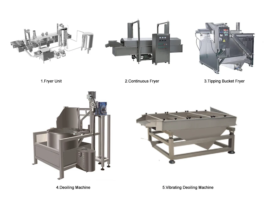 Fried Chips Snacks Food Machine Production Line Bugles Making Extruder Machine