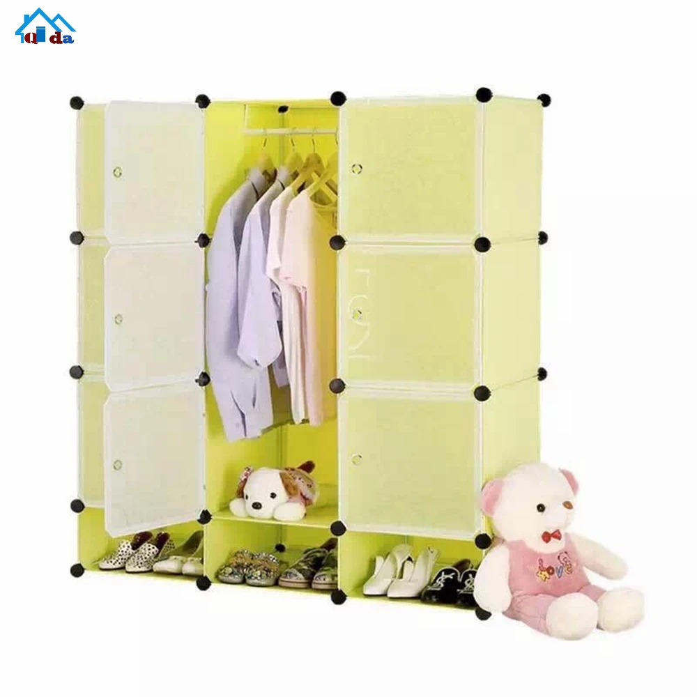 Multipurpose Storage Cabinet DIY 3 Cubes Clothes Storage Bag Storage Cabinet  Plastic Mintshop