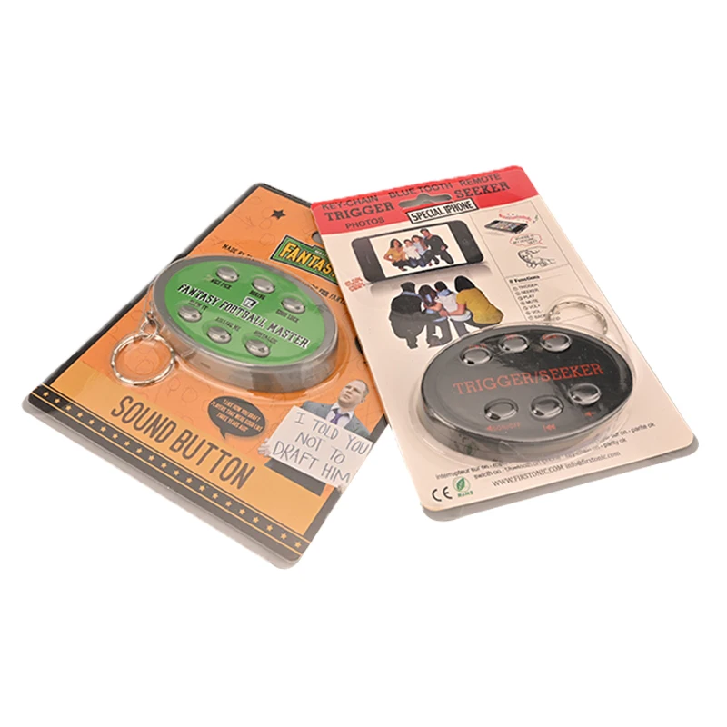 Talking Keychain/keyring/sound Keychain Funny 6 Button Custom Logo