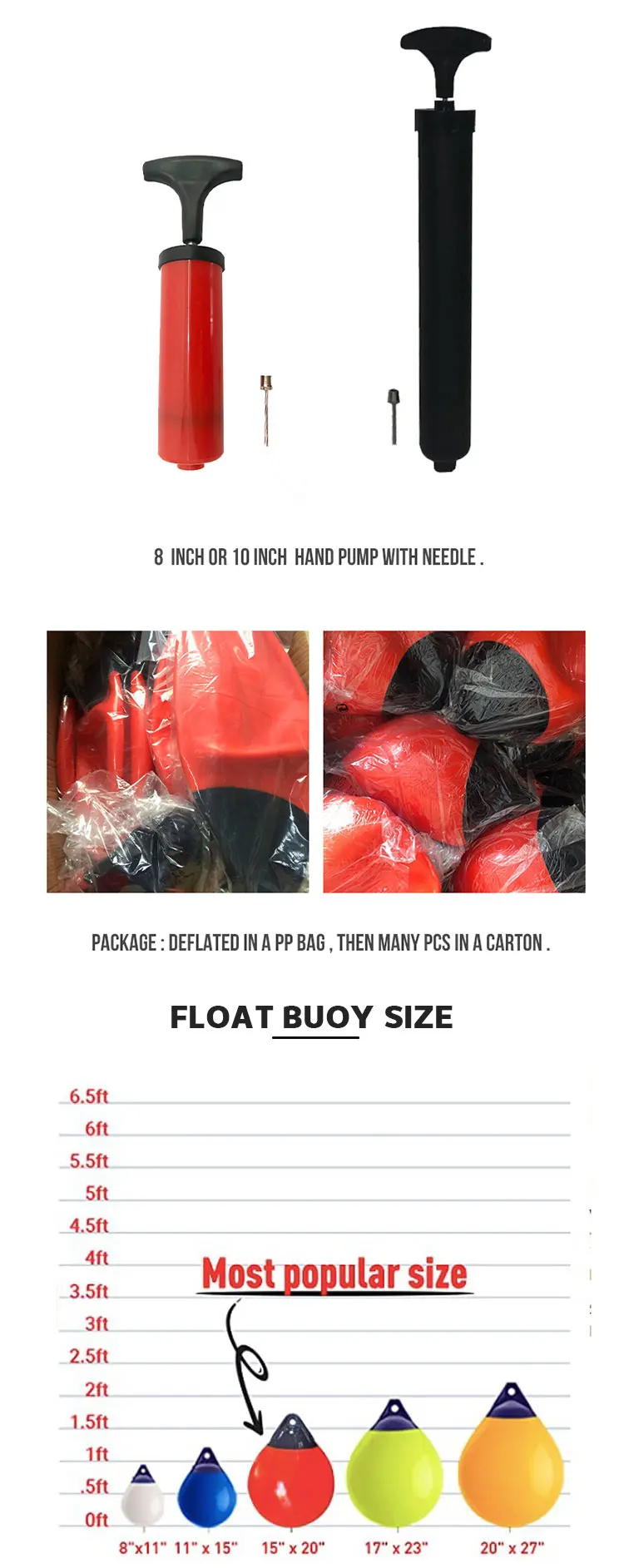 Customized Inflatable UV Proof PVC Material Float Buoy Ball| Alibaba.com