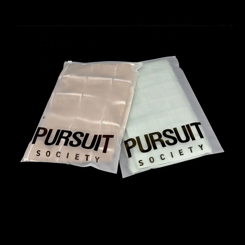 frosted clothing packaging
