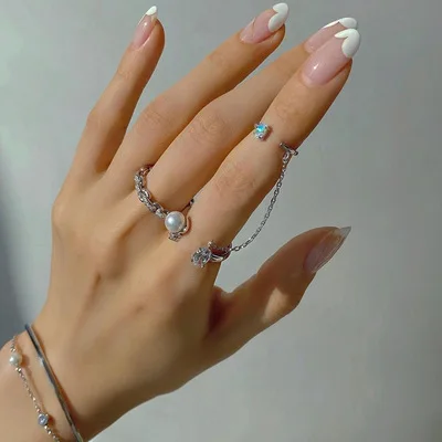 ■ENGBROX■ silver925 iris ring set EBRG22022 Alibaba.com: AS-78AU-795 925 Sterling Silver Linked Double