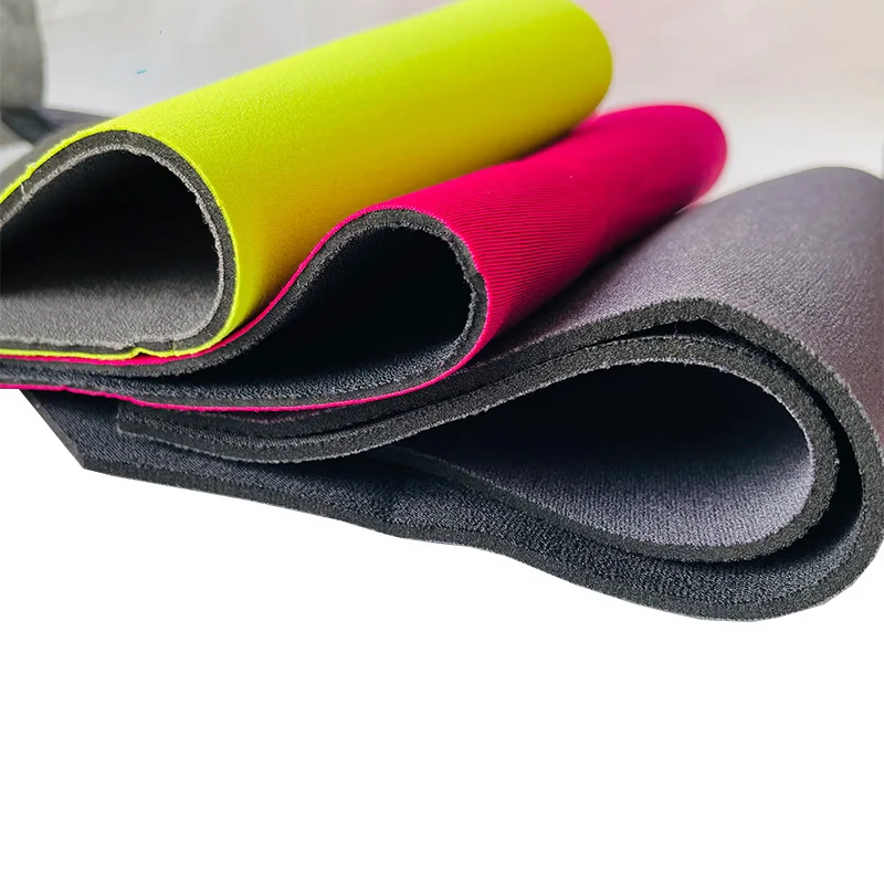 Оптовая продажа многоцветный неопреновый материал 2 мм 3 5 толщина Неопреновая текстильная ткань одежда сшитая