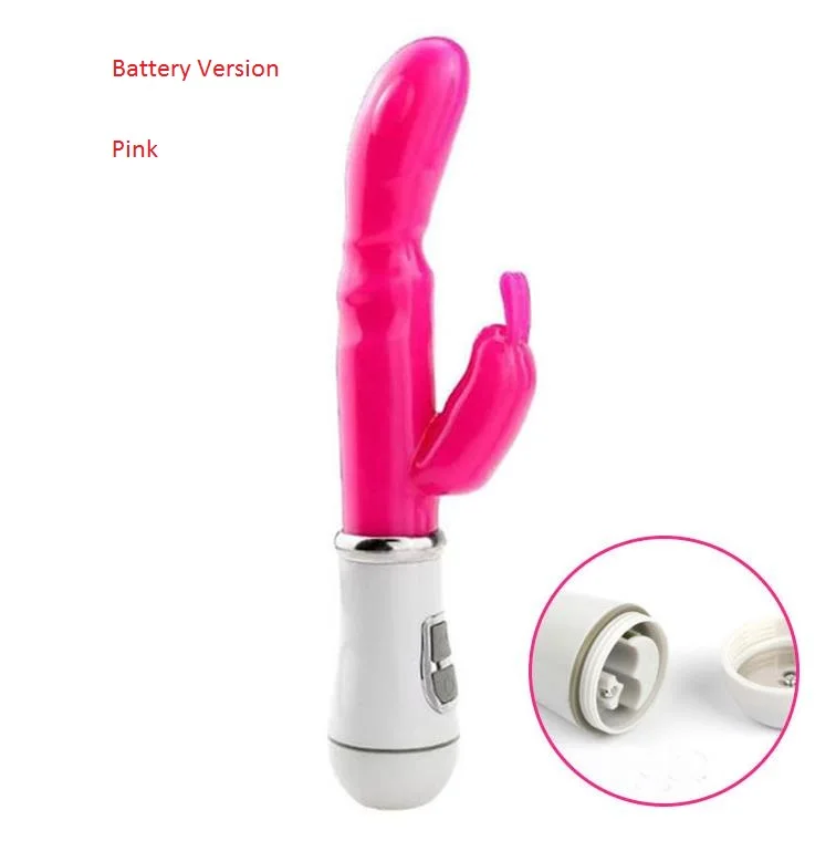 Soft G Spot Rabbit Vibrator - Low Cost Battery Version