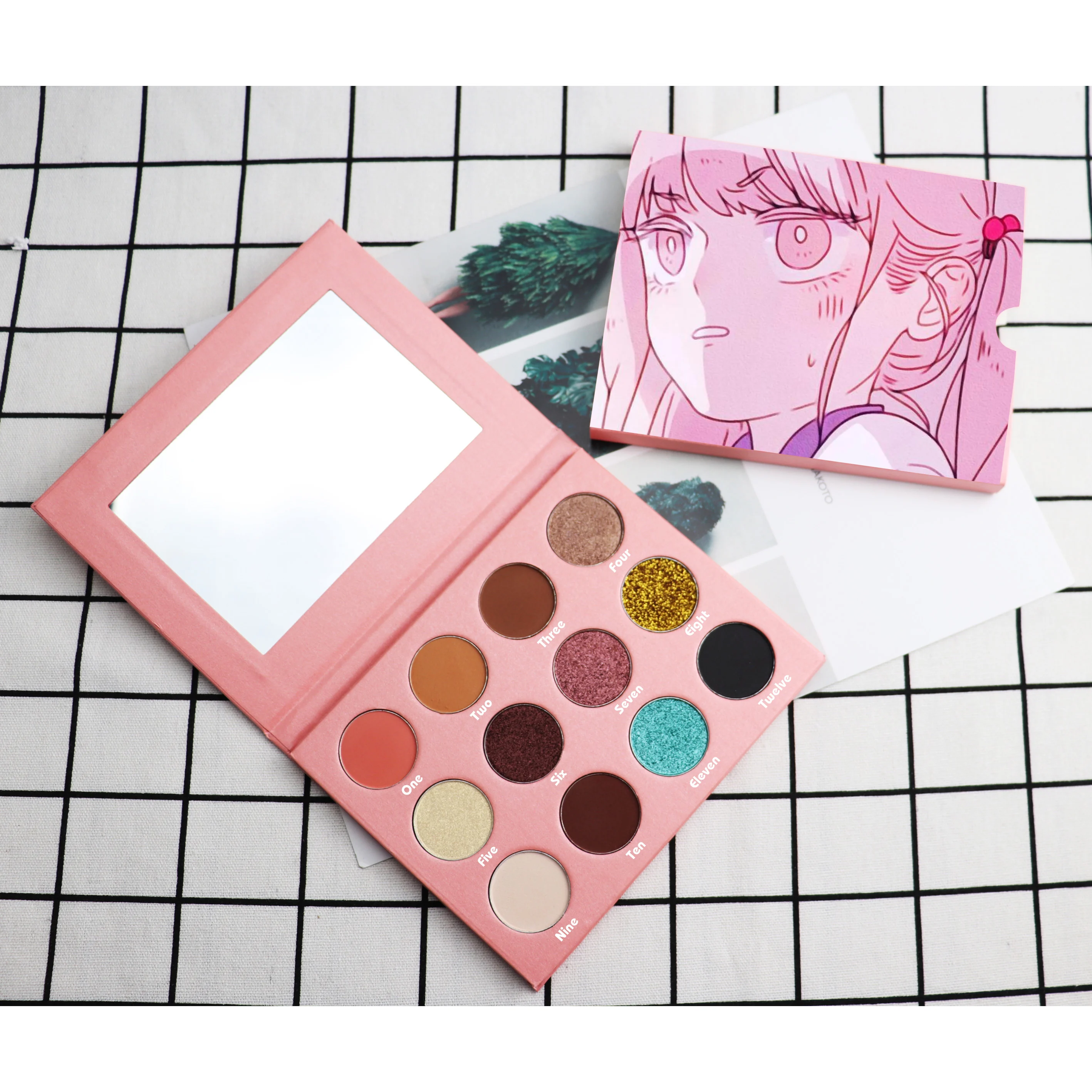Factory Price Makeup 10 Color Eyeshadow Cosmetics Wholesale Private Label Eyeshadow