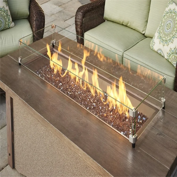 4mm 5mm Clear Ceramic Glass Fireproof Glass For Fireplaces Buy