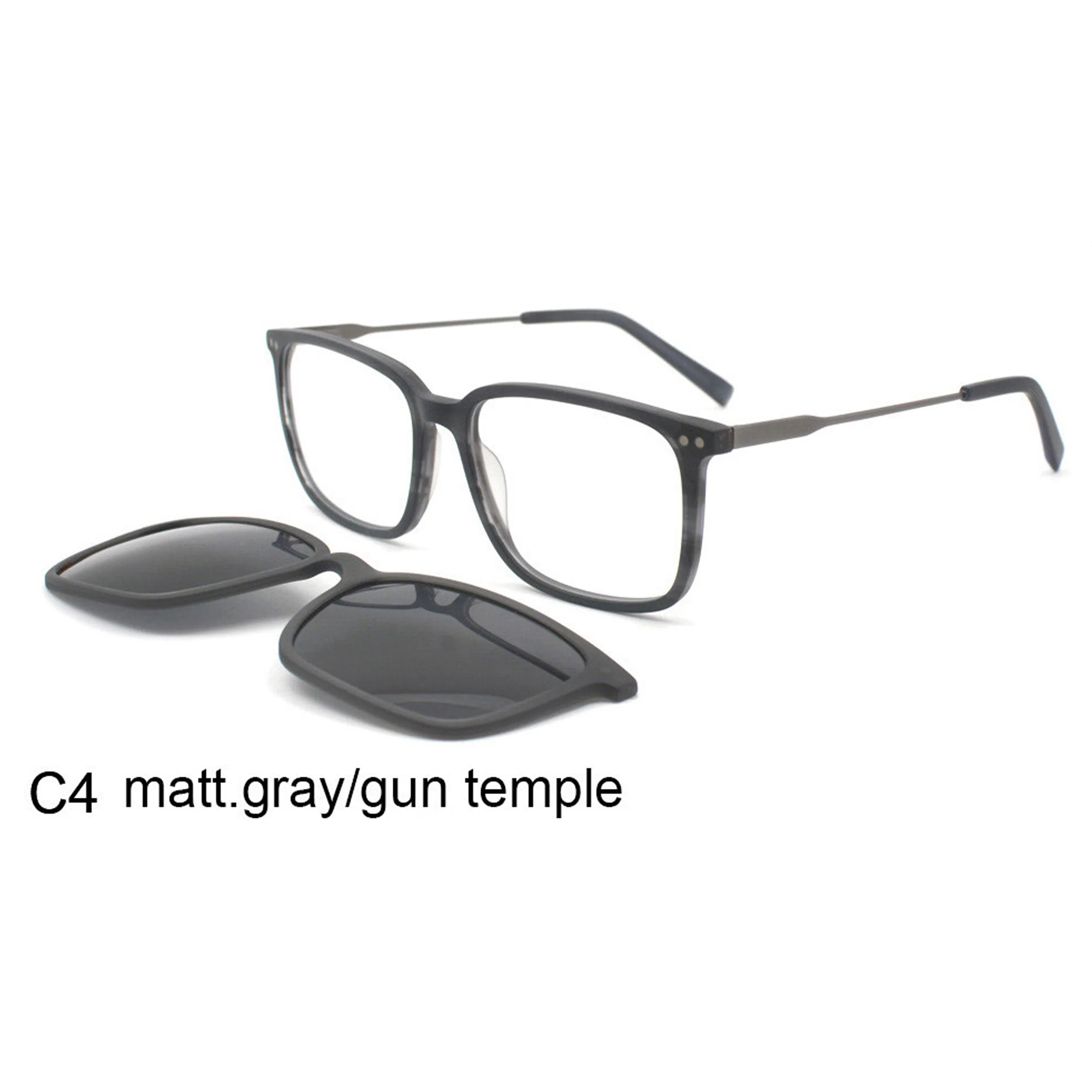 HIGO 978 Custom Brand Logo Sunglasses Wholesale OEM Clip-on Sun Glasses Eyeglass Frames Manufacturer