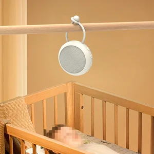 Portable Baby White Noise  Sleep Sound Machine with 10 Soothing Music and Led Night Light