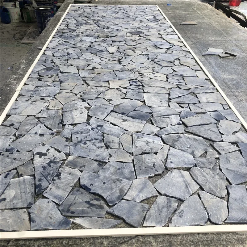 product azul blue   wall panel table top furniture dining table tops polished agate gemstone-3