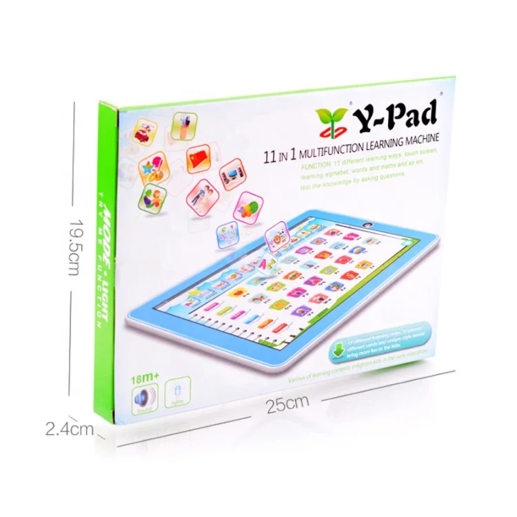 11 in 1 Multifunction Touch Screen English Y Pad Toy Kids Learning Machine