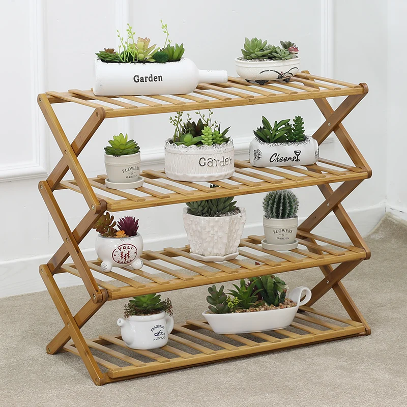 Деревянная полка для специй, 5 ярусов, без сборки