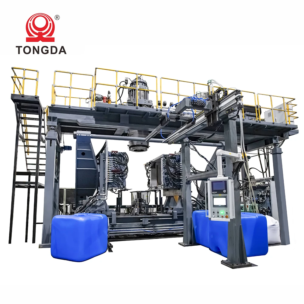 1000-Liter Water Storage IBC Tank PP PE HDPE Plastic Container Extrusion Blow Molding Machine