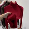 Forro polar rojo de cuello alto Ankera