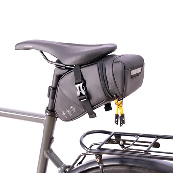 Factory 2024 waterproof extendable High-Reflective 2L Mountain Road Travel Bike Saddle Bag Bicycle Under seat Bags Tool Storage