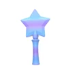 Estrella azul violeta