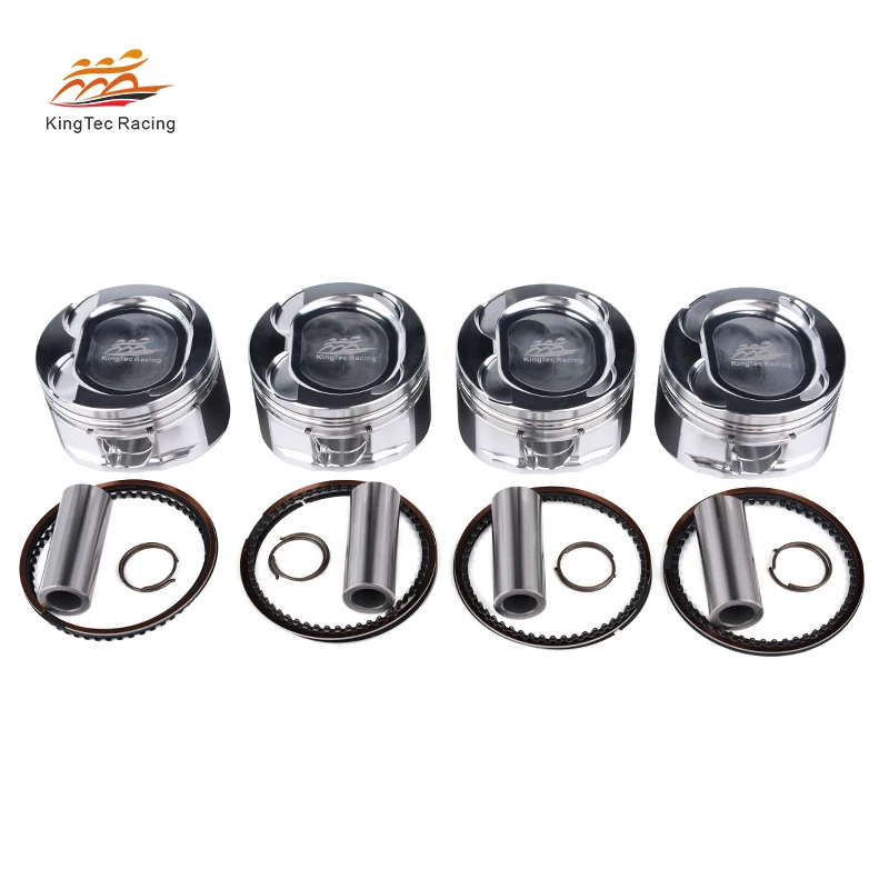 Kingtec Forged L15B Piston With Pins Rings For Honda L15B Civic Sedan / Hatchback FE1 FL1 2022