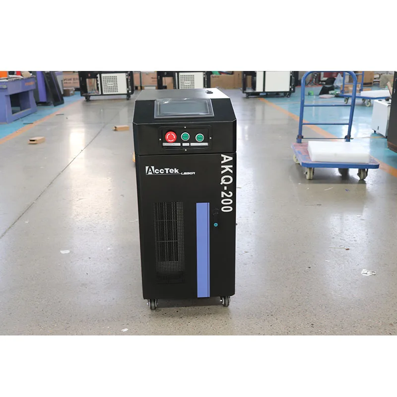 Acctek Metal Rust Removal Pulse Laser Cleaning Machine Fiber Laser Rust Removal Cleaner
