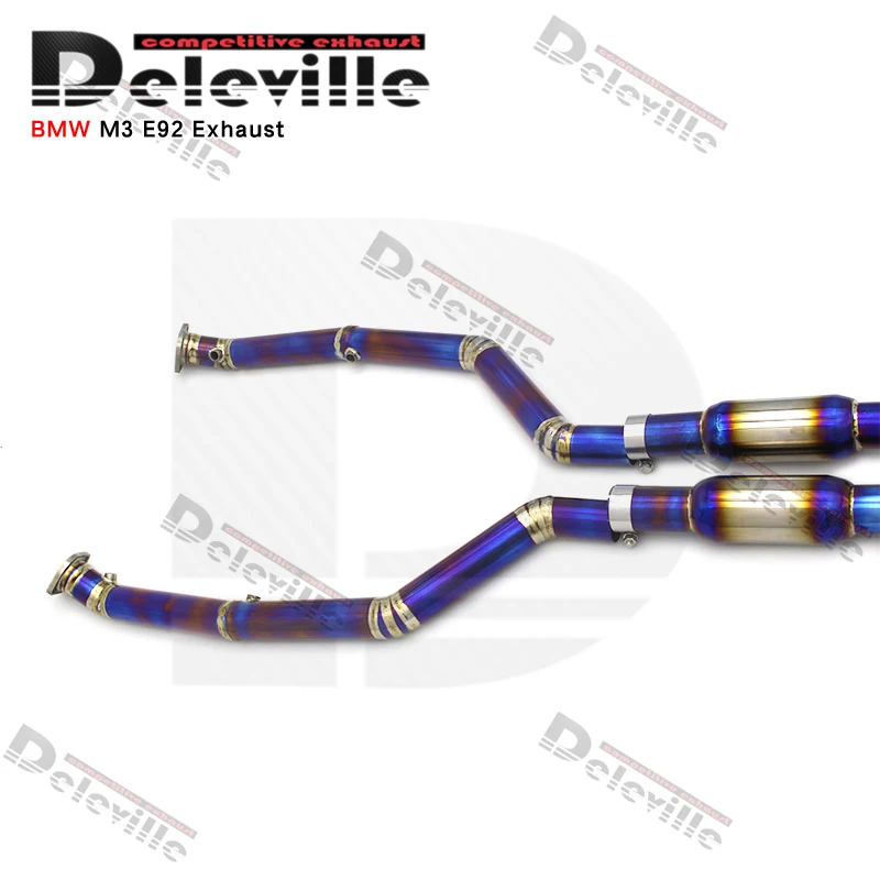 Titanium Alloy Exhaust Pipes For Bmw M3 E90/e92/e93 4.0l 20072013