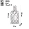 50 ml plateado