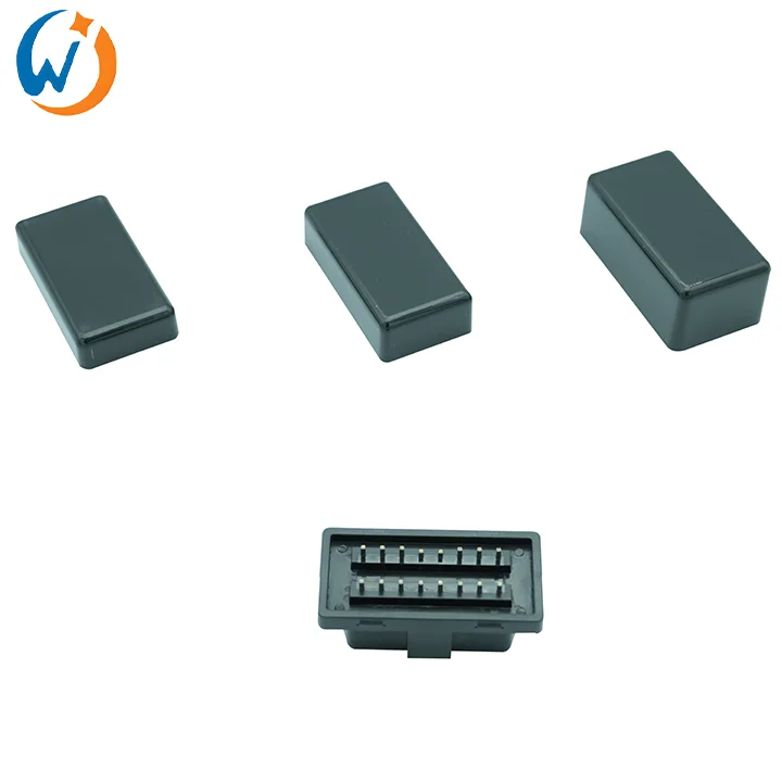 Only Housing No PCB OBD Plug OBD2 16pin Male Connector Case Enclosure Cover Shell for OBD2 Connector