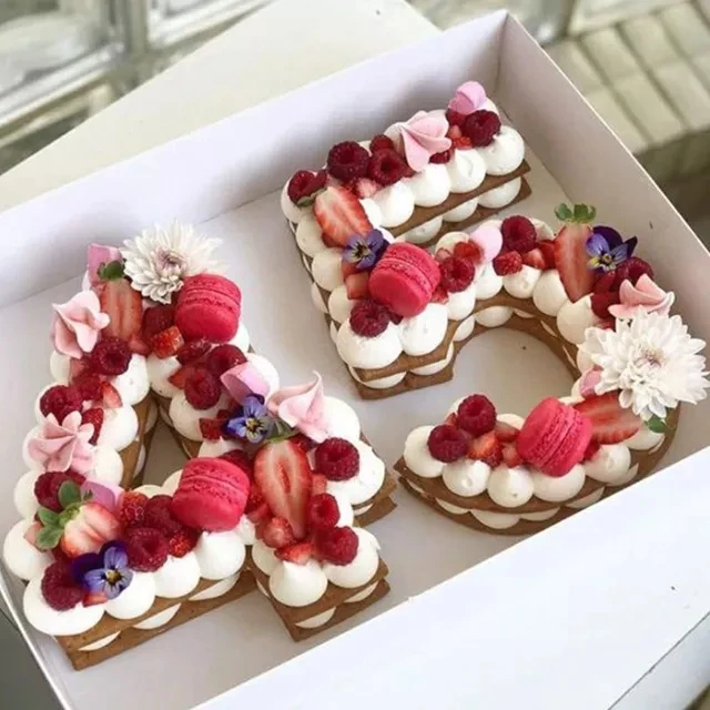 Stampini Per Torte A Numero - Set 9 Pezzi Da 10 Pollici, In Acrilico, Per Compleanni E Feste - Foto 8