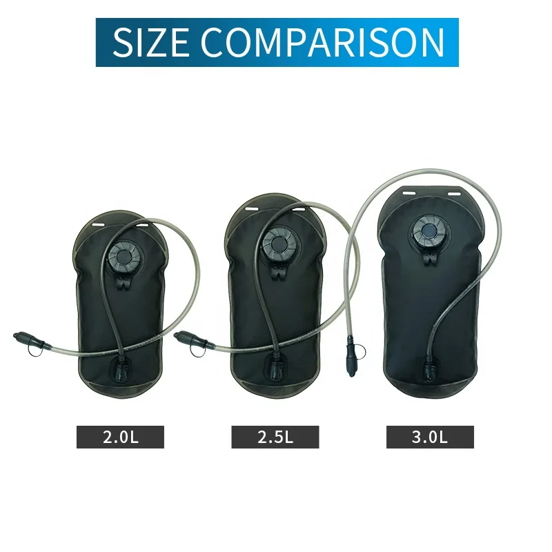 DJ028 Water Backpack 3L TPU Folding Drinking Bladder BPA Free