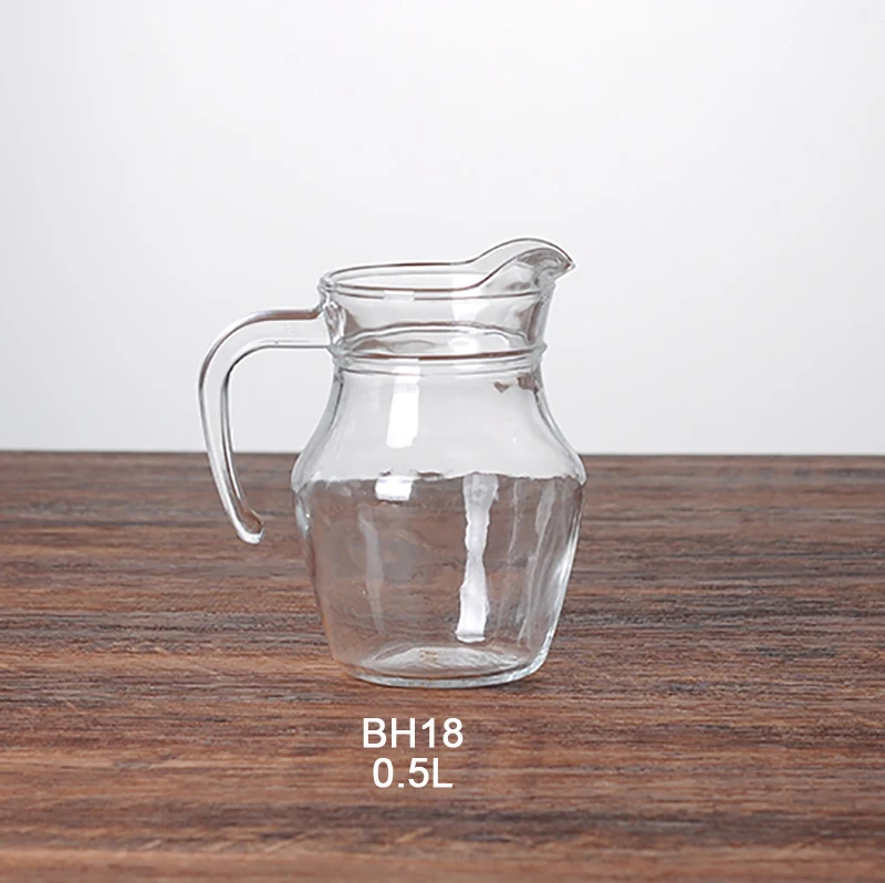 KJHBV Milk Water Bottle Milk Pitcher with Lid Milk Container Tea Pitcher 1  Gallon Glass Carafes Restaurant Water Glass Juice Pitcher Milk Pitcher for