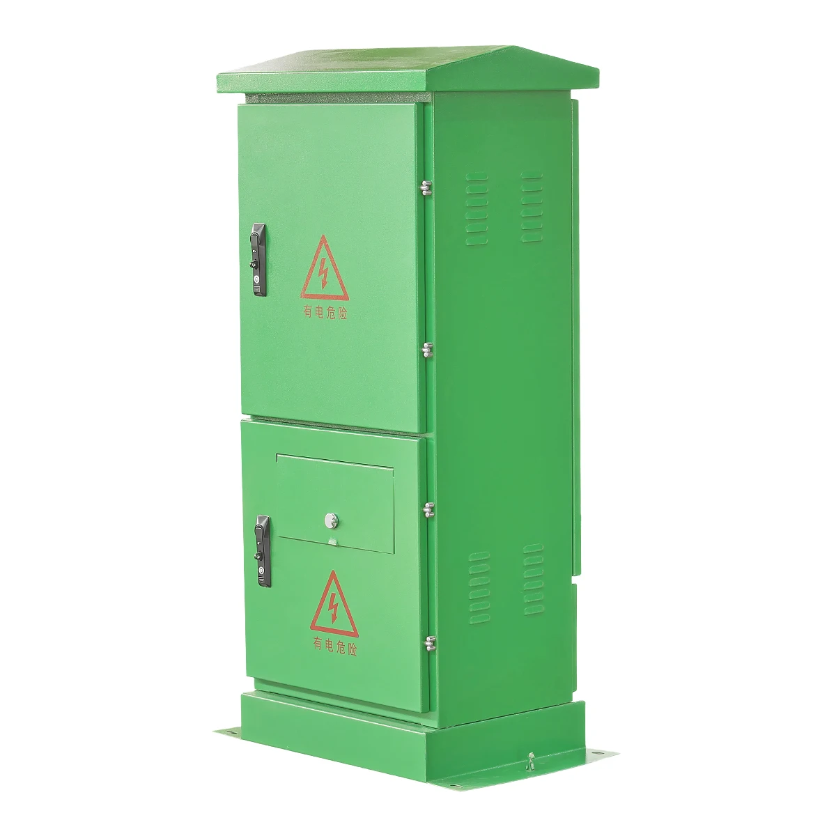 CNE Customization Corrosion Resistant Waterproof Outdoor Top-and-bottom Double-door Lighting Distribution Cabinet supplier