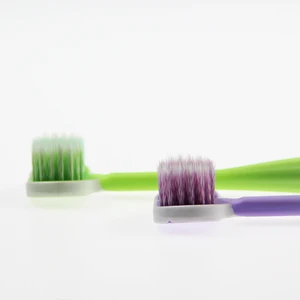 Oral Hygiene Plastic Triple Heads Toothbrush for Adults Daily Dental Cleaning 3 Sided Hot Selling Tooth Brush New