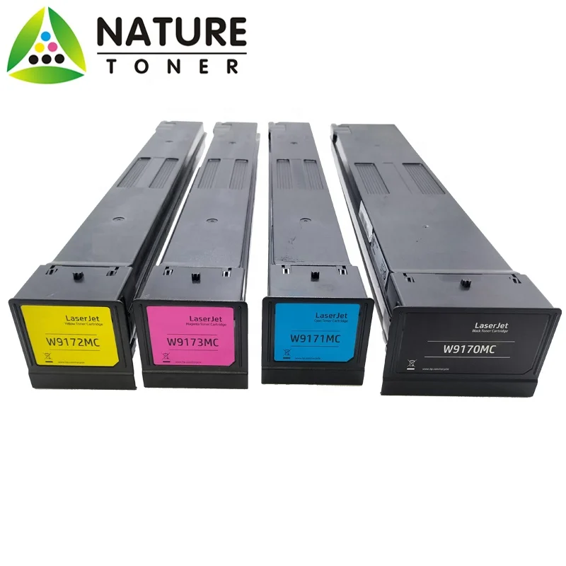 Compatible Color Toner Cartridge W9170MC W9171MC W9172MC W9173MC for HP Color Managed MFP E87740 E87750 E87760 E87770