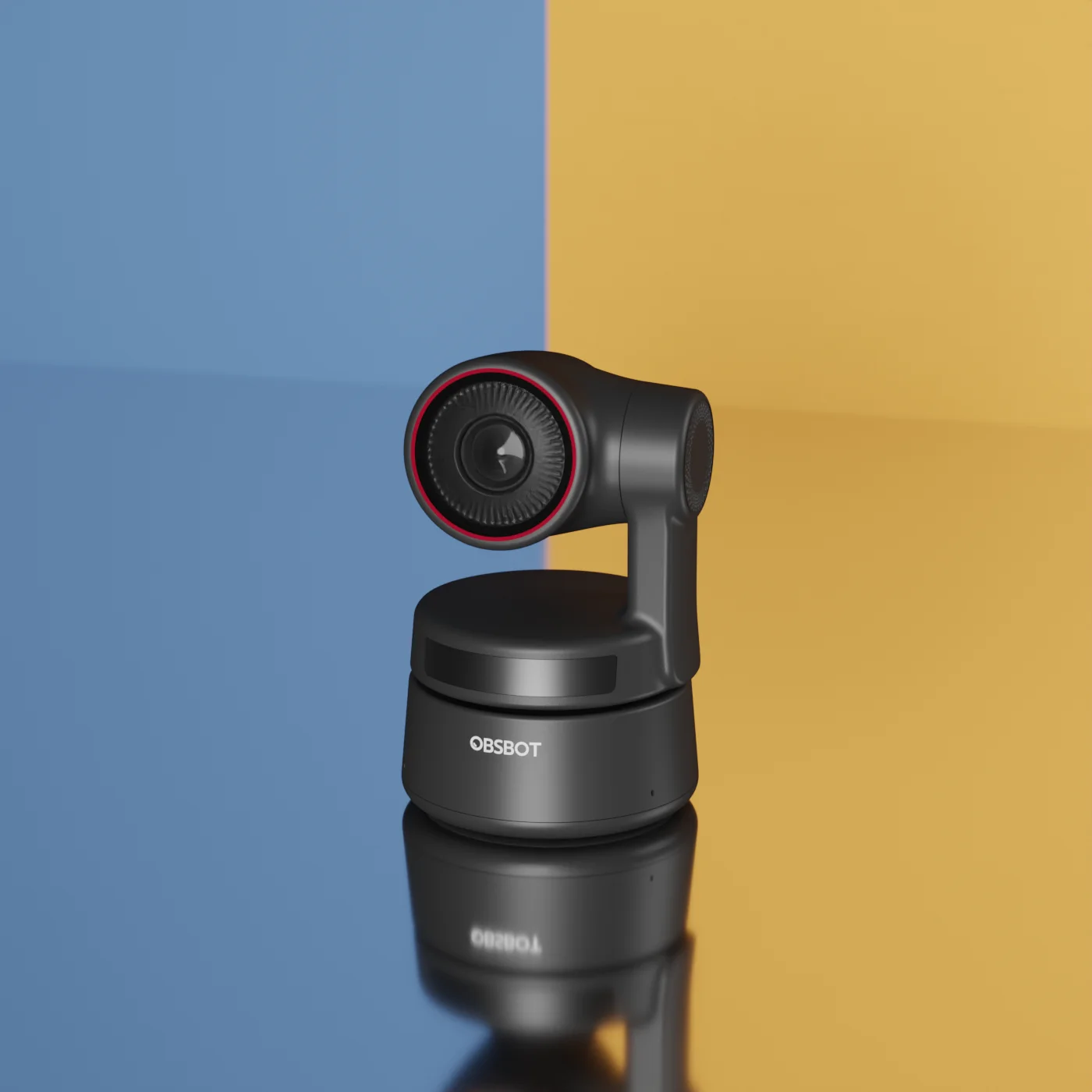 OBSBOT Tiny 4K AI搭載PTZ 4K 4倍ズームウェブカメラ、デュアル全方向