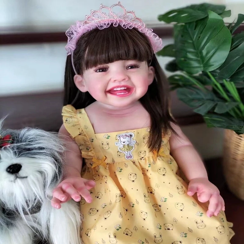 Gecomprimeerd scherp interferentie Npk 68cm Huge Baby Reborn Toddler Girl Doll Mila Princess Smile Baby Soft  Touch High Quality Collectible Doll - Buy Silicone Reborn Baby Dolls,Reborn  Baby Doll,Cloth Boby Doll Toy Product on Alibaba.com